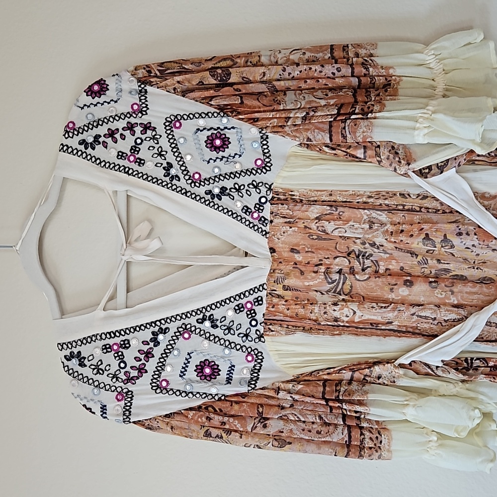 ♦️RARE♦️Free People Marigold Maxi Jumpsuit, Size XS FIRM PRICE - Picture 11 of 16